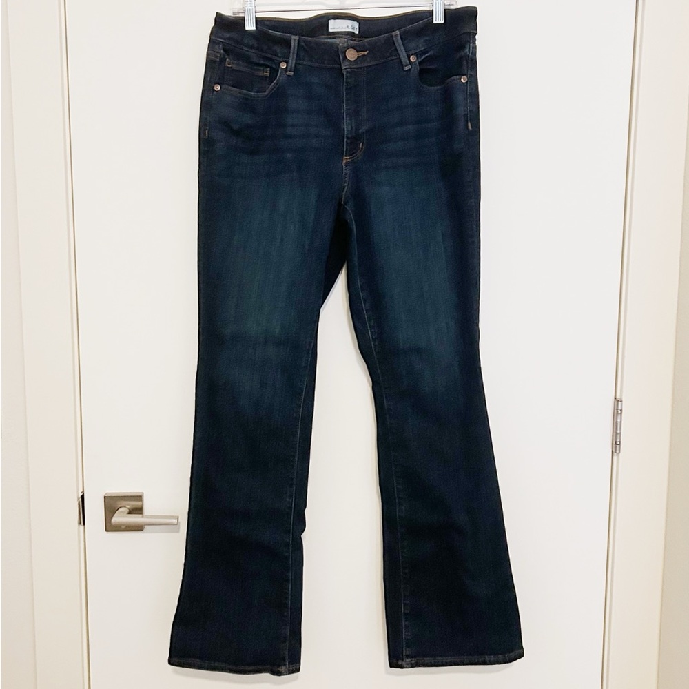 LOFT Curvy Boot Jeans